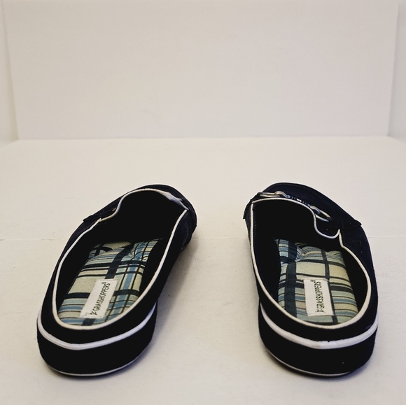 Grasshoppers Women's Mules Slip on Shoes Buckle Navy Blue Size 8 - Picture 5 of 13